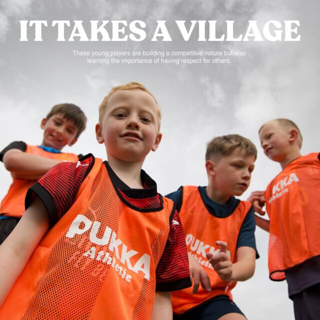 Football has and always will start at its grass roots 🧡 We headed down to join the Under 8’s from Aslockton and Orston F.C in a quiet village in the heart of Vale of Belvoir. They showed us just how much they love playing footy, but also how they learn the importance of having a competitive nature while understanding the importance of respect for others. It really drives home the saying “it takes a village to raise a child”. Welcome to Pukka Athletic!